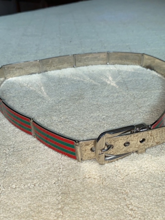 Rare Silver Gucci Belt main image 9